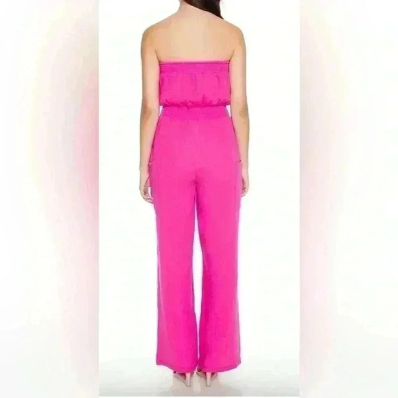 Strapless Pocket Jumpsuit - Picture 2 of 5